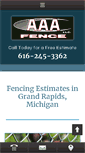 Mobile Screenshot of aaafencellc.com